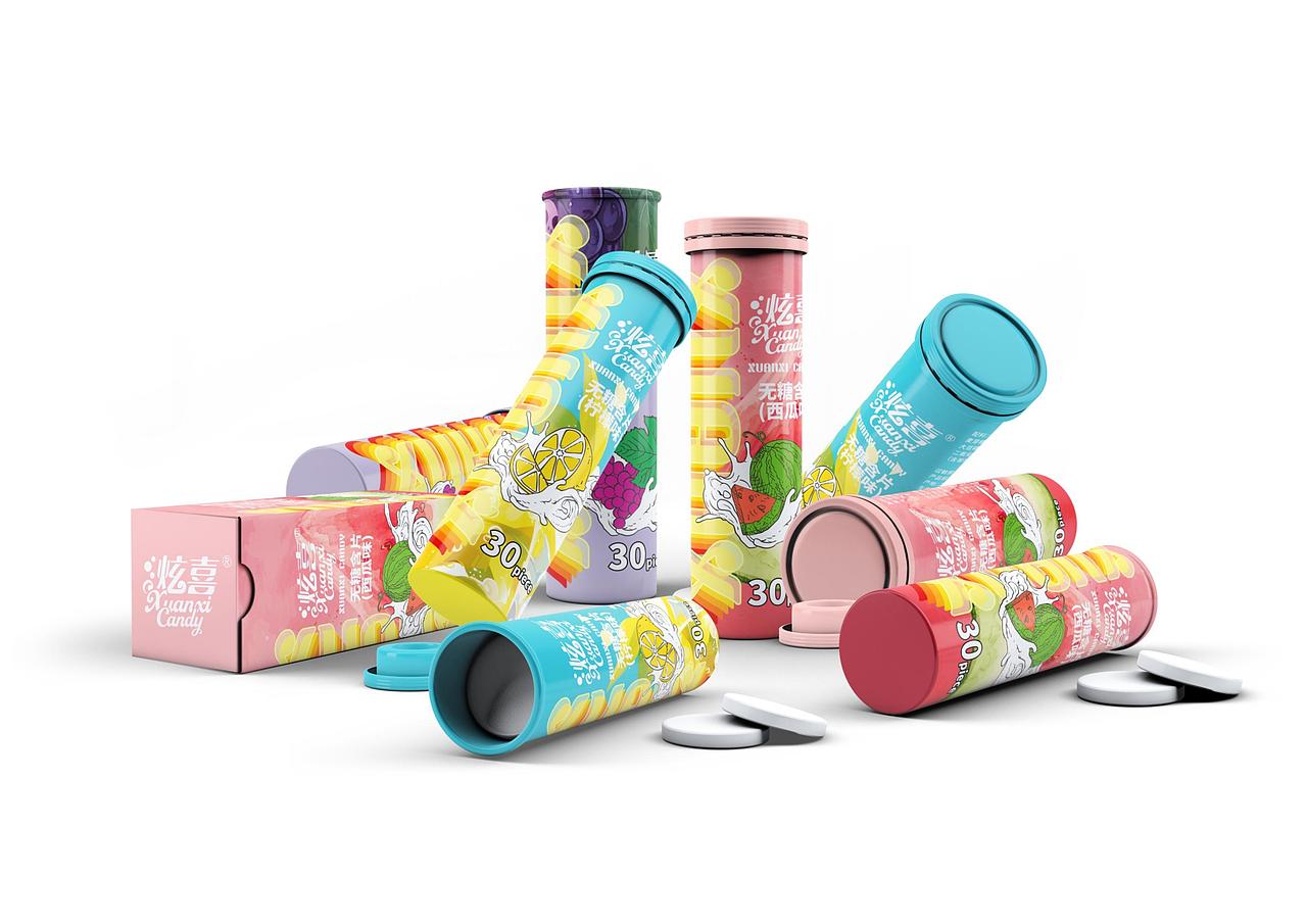 XUANXI炫喜无糖口香糖新品上市品牌全案包装系统定位（图ZMzk3ODY2ODM2） - 包装 - 站酷设计师INHEART上海因心原创素材 - 站酷ZCOOL