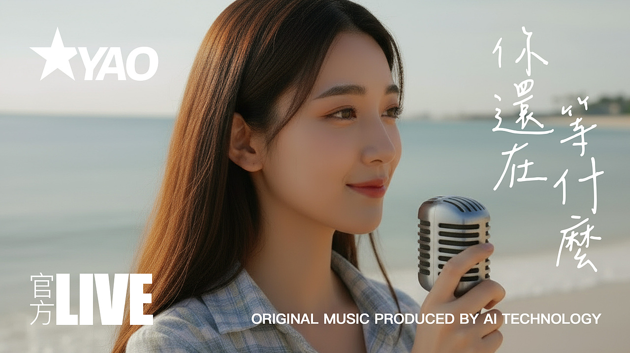 张星遥《你还在等什么》AI技术制作原创音乐视频