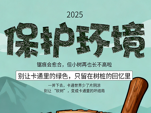 2025保护环境海报