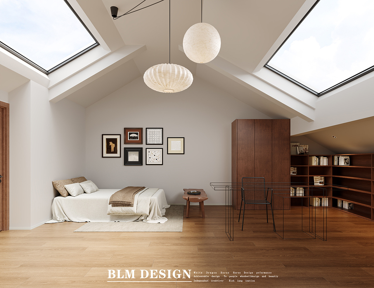 诧寂风效果图案例