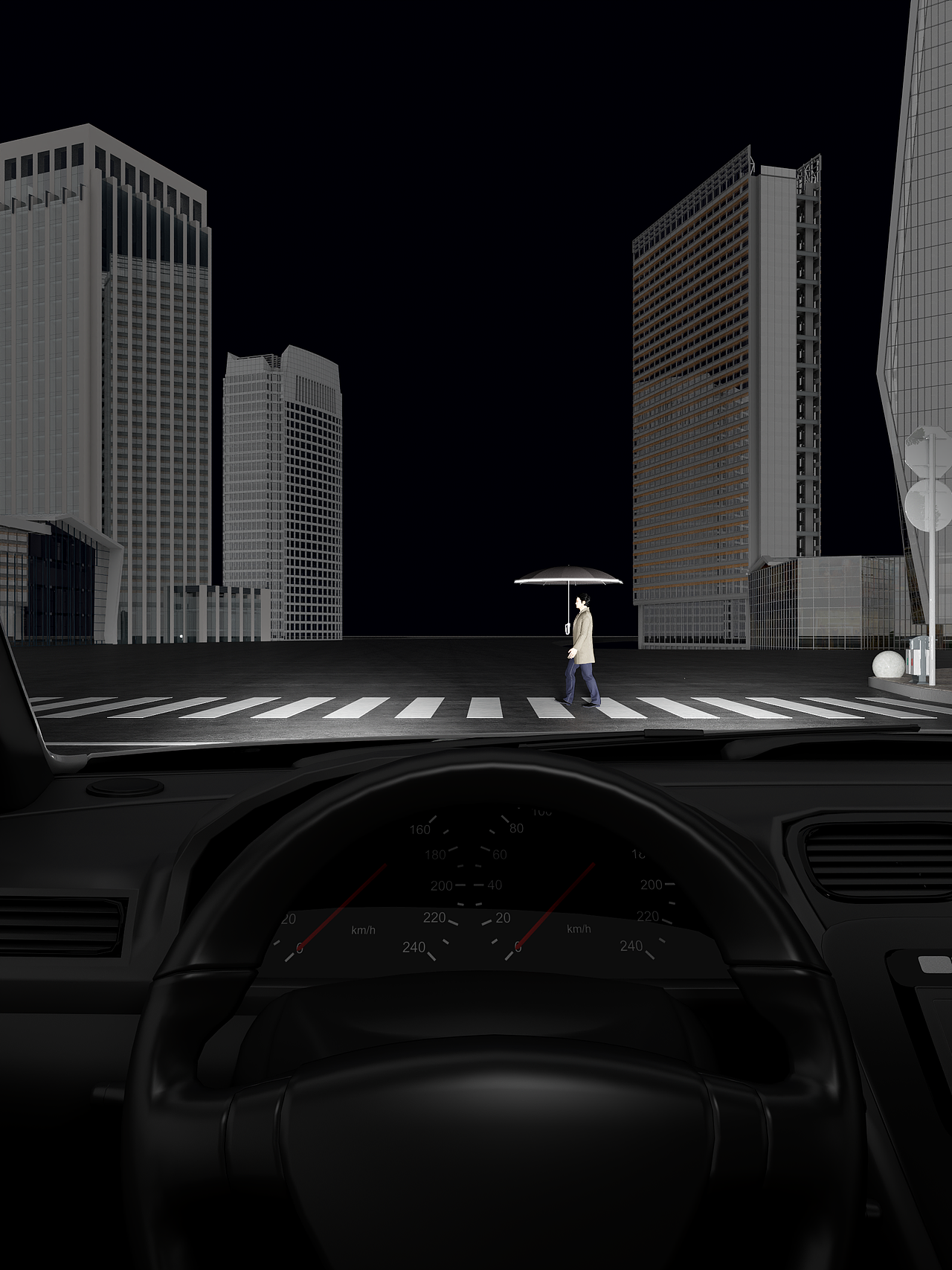 雨伞动画展示视频