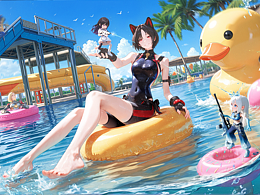 枪神丨夏日版本泳池派对插图
