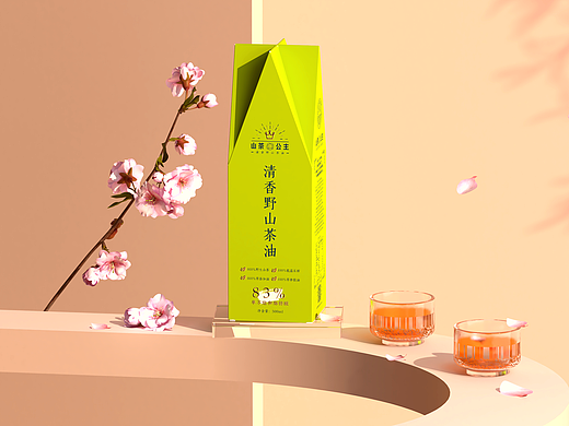 山茶公主山茶油品牌全案