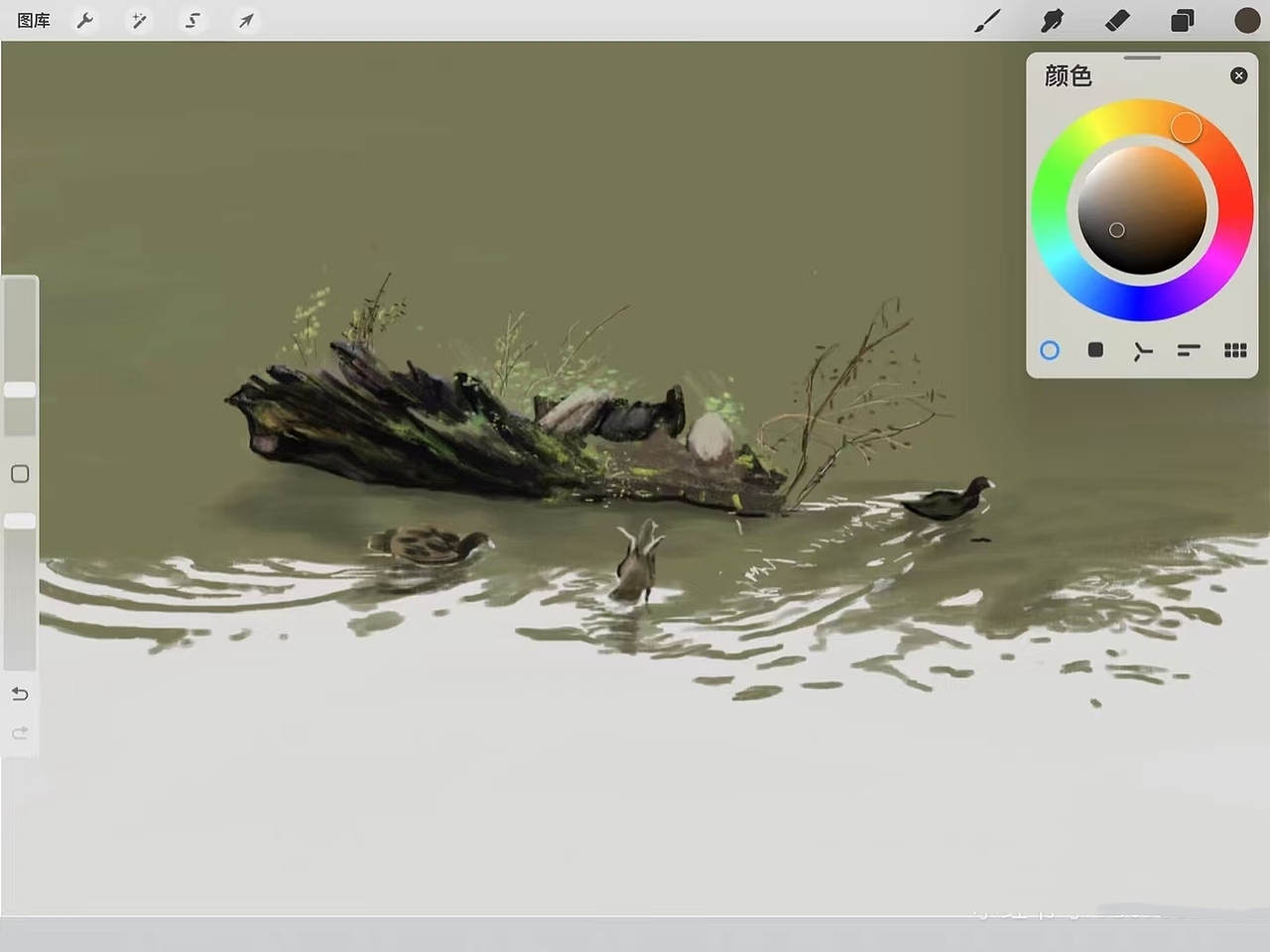 水彩和平板风景写生（图ZMzk3ODk4NTQ4） - 绘画 - 站酷设计师思汸水彩原创素材 - 站酷ZCOOL