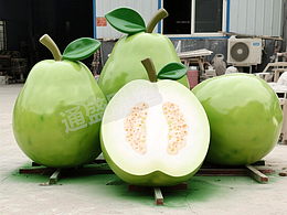 玻璃钢石榴雕塑