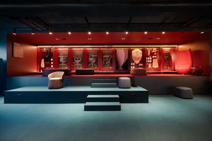 办公楼装修：色彩流动分区术 定义协作与专注的呼吸感