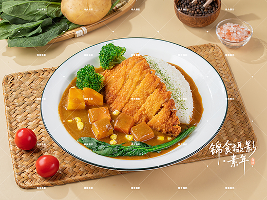 宜昌懒鲸蛋包饭菜单拍摄/咖喱饭外卖美食摄影