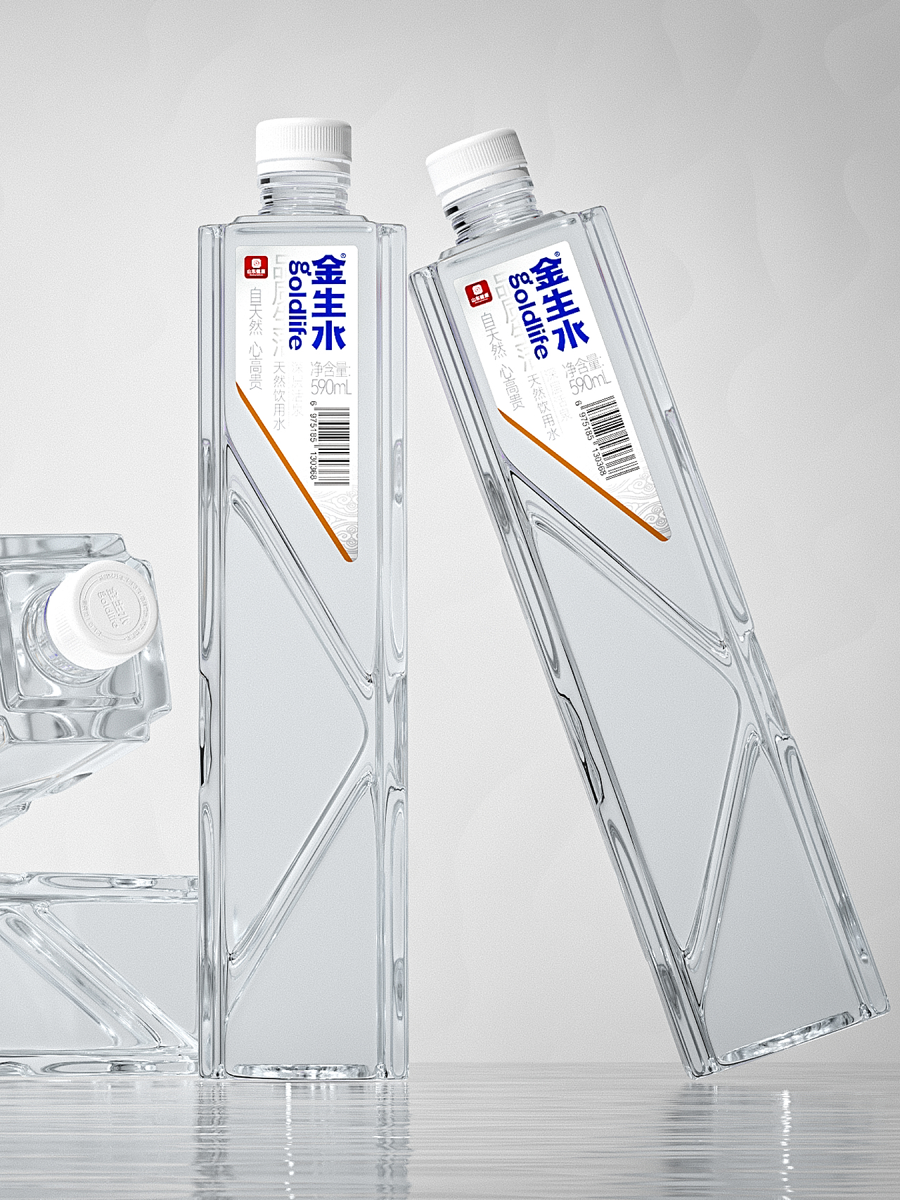 以器载意,溯源东方水文化——金生水包装设计