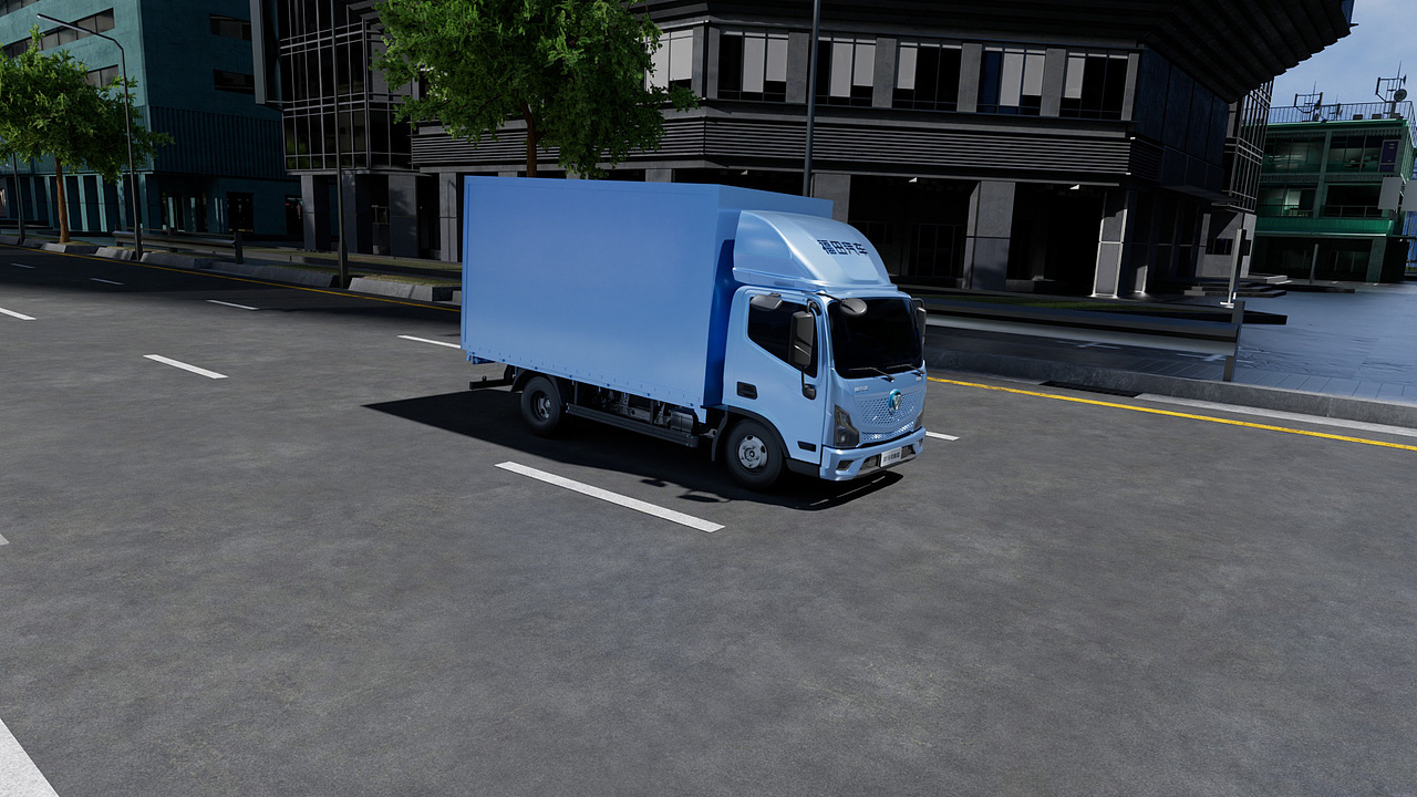 福田汽车三电展示视频