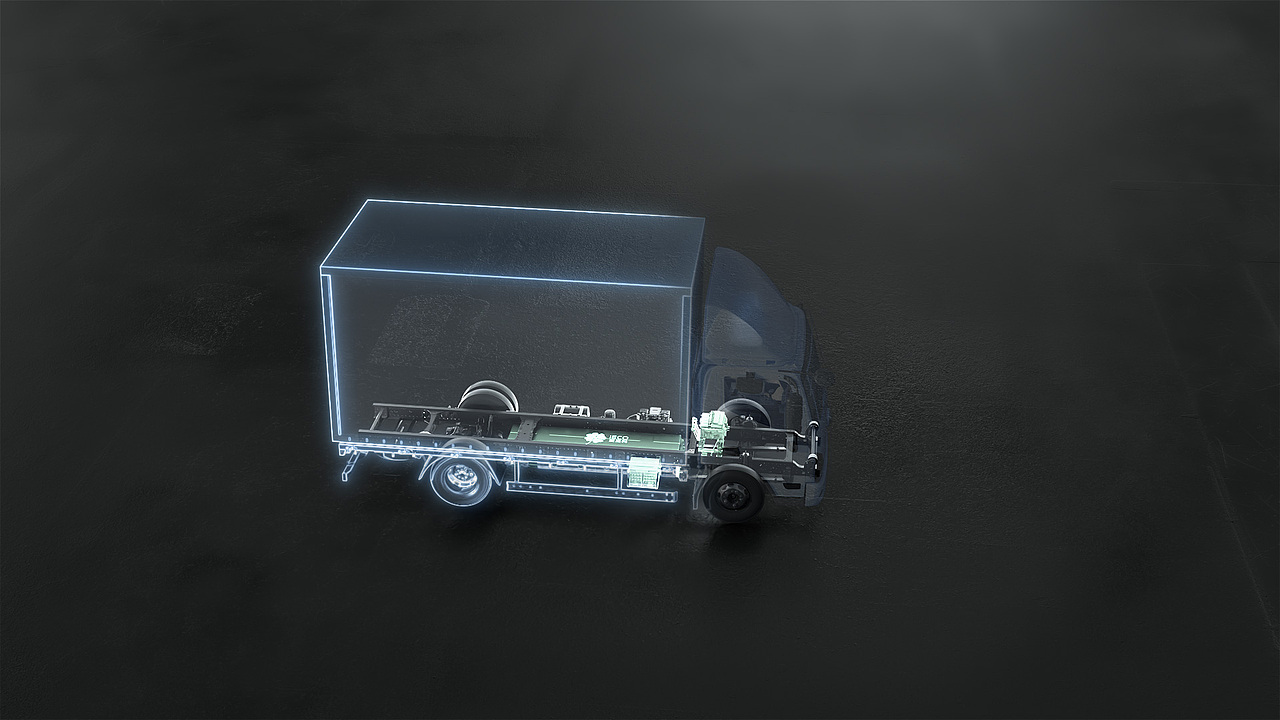 福田汽车三电展示视频