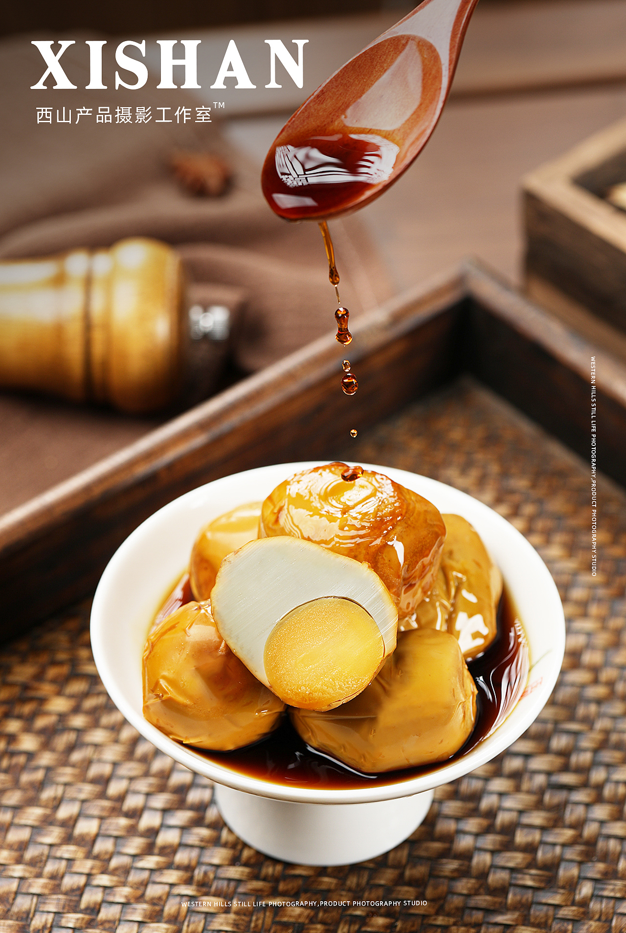 香多多丨盐焗卤蛋电商食品图片拍摄