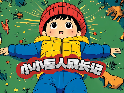 伊利丨AI动画广告《小小巨人成长记》