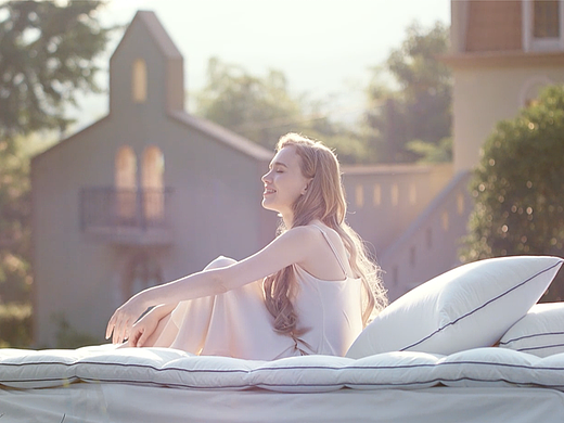 床品羽绒被视频