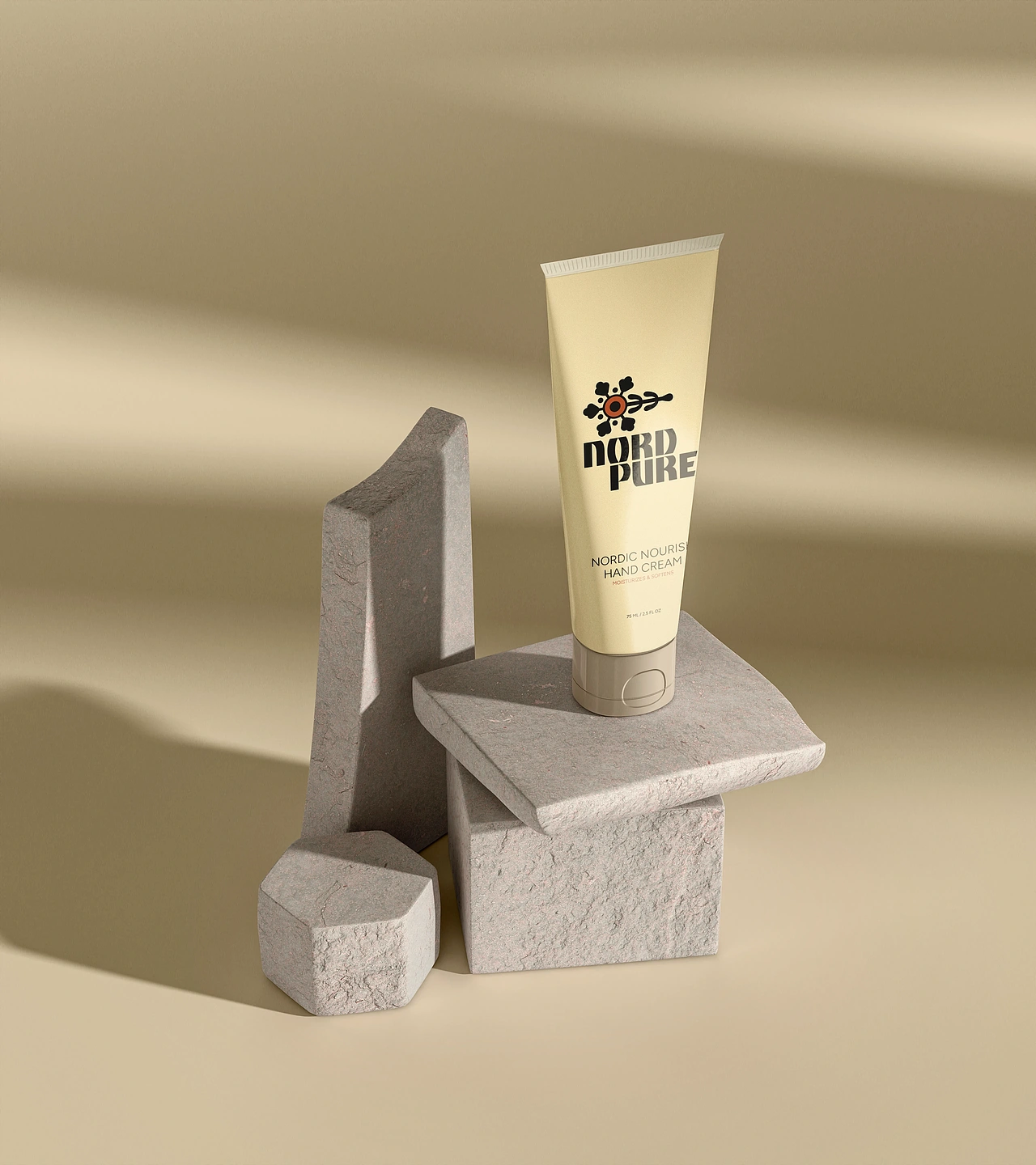 诺德纯护肤品品牌标识和包装设计