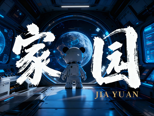 AI作品：PiPi 熊：家园