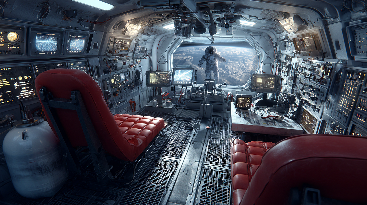 AI科幻短片·《凝望：38万公里的孤独与浪漫》（图ZMzk3OTI3OTM2） - 短片 - 站酷设计师异界AIGC原创素材 - 站酷ZCOOL