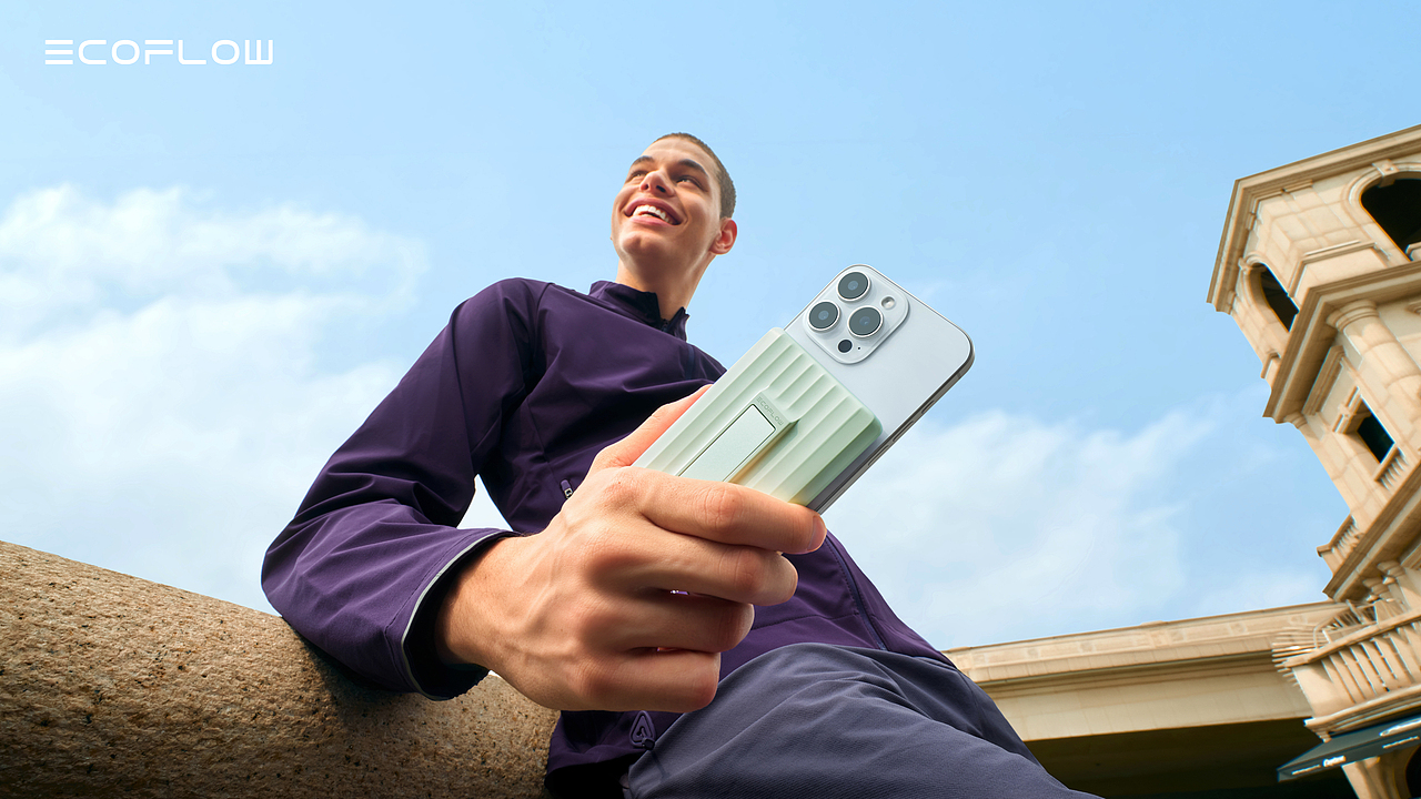 产品摄影|正浩EcoFlow移动充电宝 Mag 磁吸系列