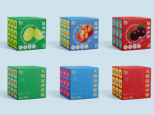 包装设计 天喔蜜饯