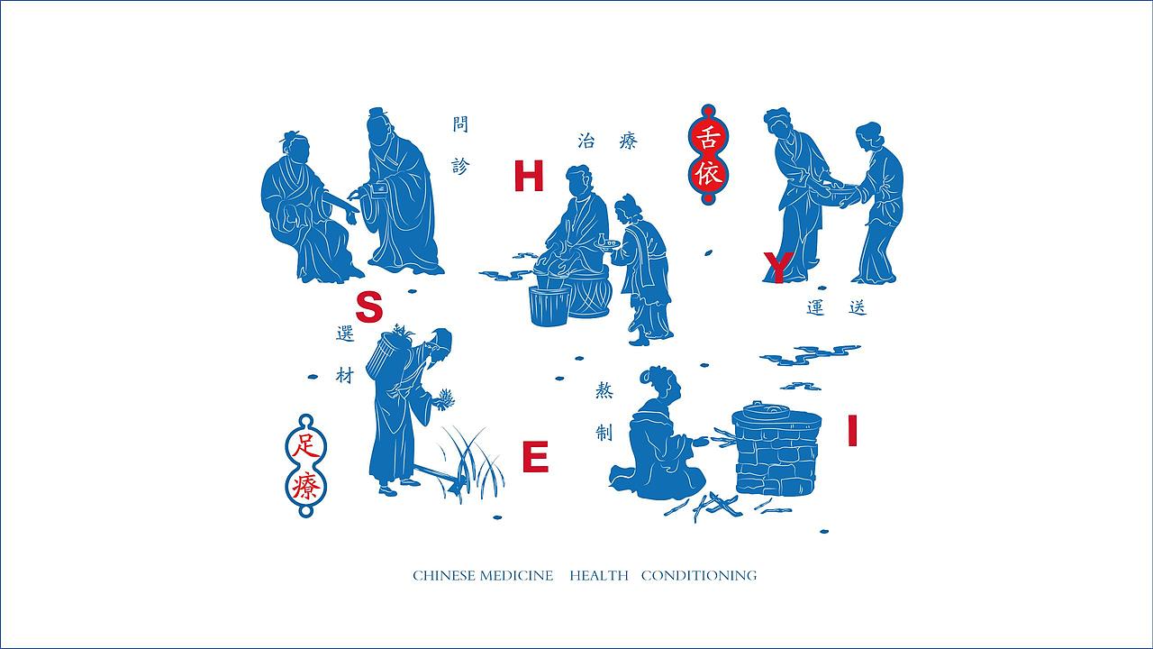 舌依足浴品牌视觉VI设计