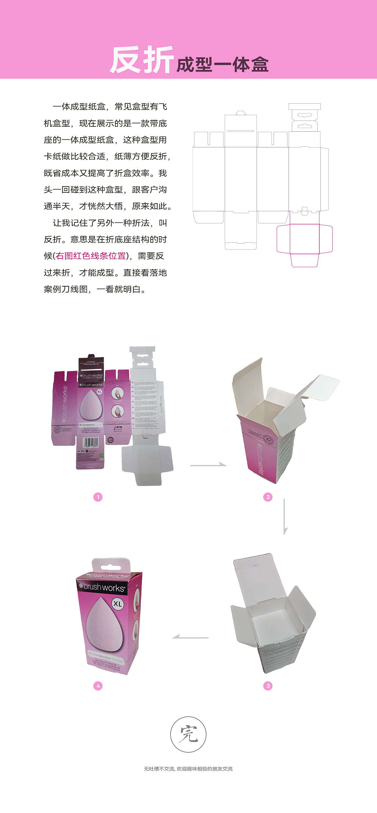 反折成型一体盒 (卡盒盒型）（图ZMzk3OTU0MzUy） - 包装 - 站酷设计师谢力兵原创素材 - 站酷ZCOOL