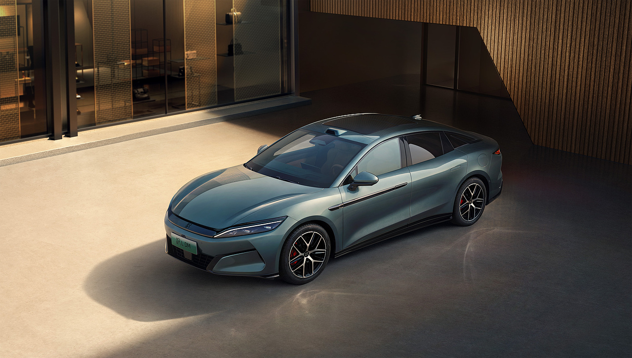 比亚迪-汉L（图ZMzk3OTU2NDY0） - 产品摄影 - 站酷设计师老朝奉_原创素材 - 站酷ZCOOL