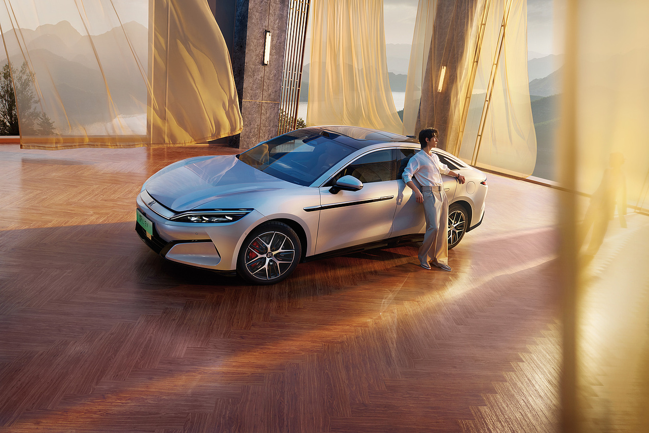 比亚迪-汉L（图ZMzk3OTU2NDcy） - 产品摄影 - 站酷设计师老朝奉_原创素材 - 站酷ZCOOL