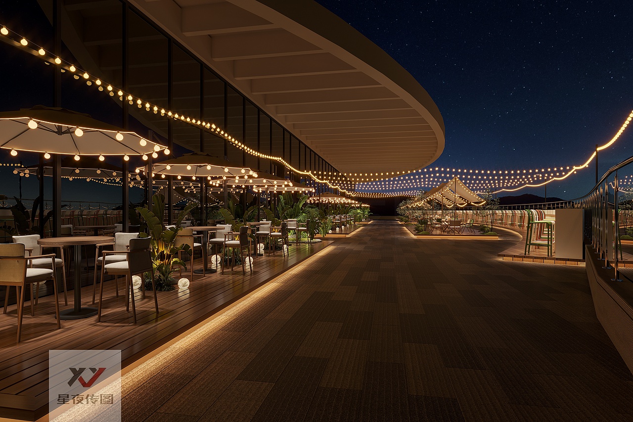 食堂室内室外设计案例分享