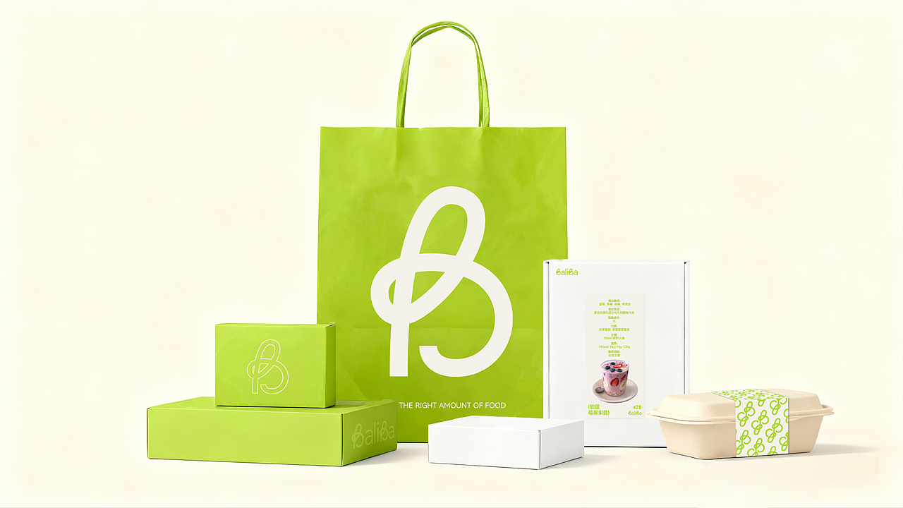 BaliBa轻食品牌全案（图ZMzk3OTU5OTYw） - 品牌 - 站酷设计师紫毛苹果原创素材 - 站酷ZCOOL