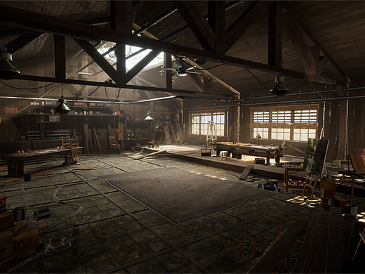 UE5木匠工坊场景搭建