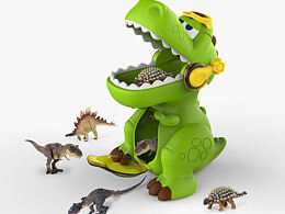 山姆大嘴恐龍造型設(shè)計