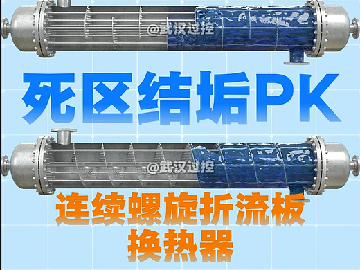 管壳式换热器死区结垢PK