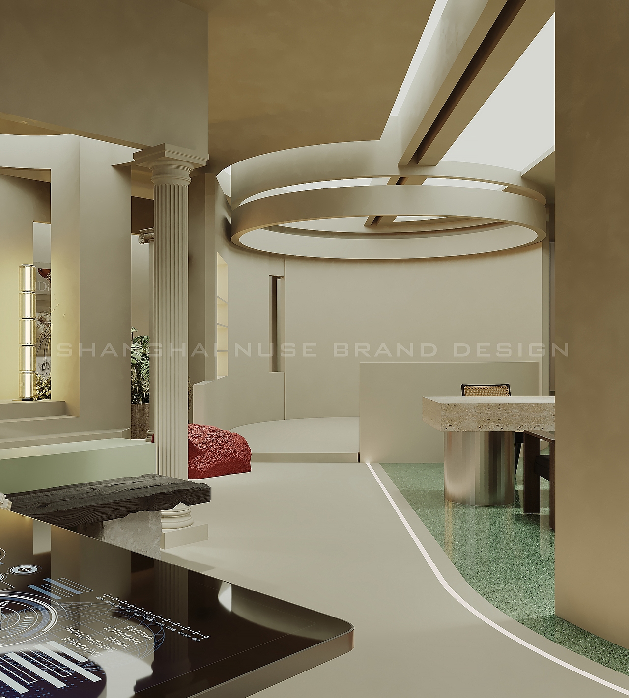 1套展厅,N种可能!艺术漆的“肌理魔术”让空间会说话