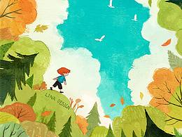 秋天，你和谁去了哪