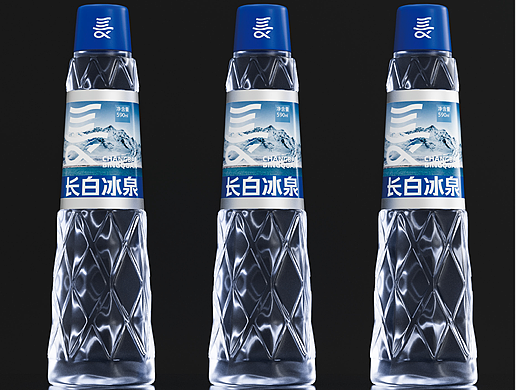 源自银峰雪线，品鉴铂金矿泉——长白冰泉包装设计