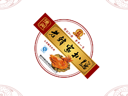 品述智邦携韩记扒鸡|扒鸡包装设计