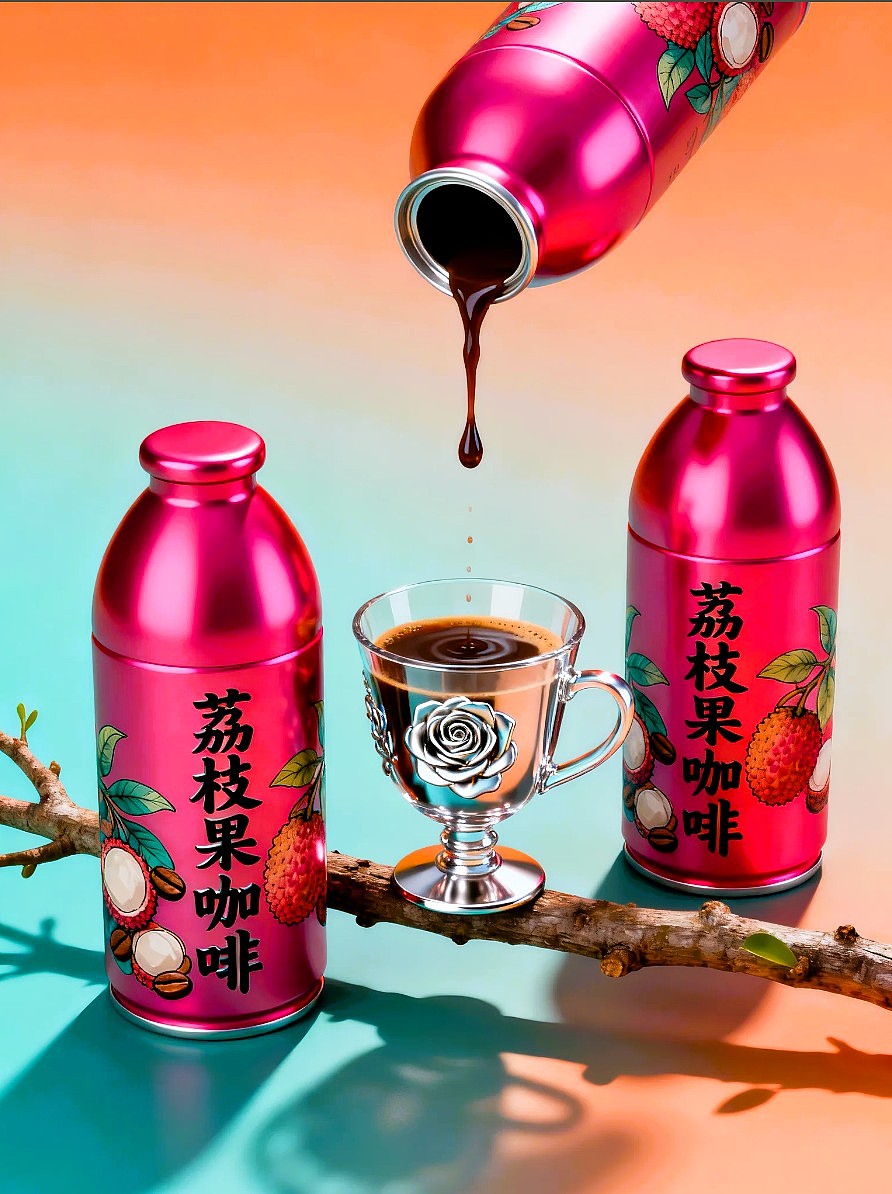荔枝果咖啡