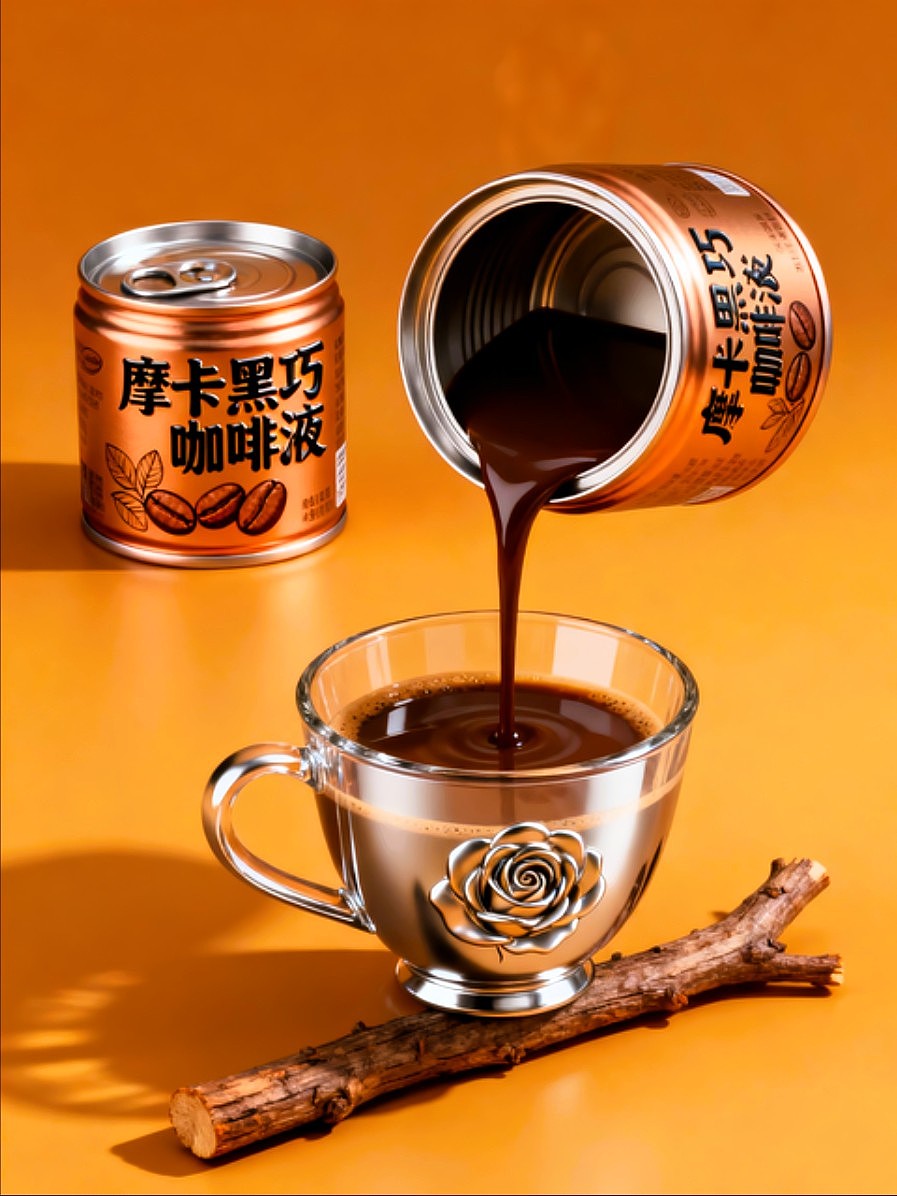 摩卡黑巧咖啡