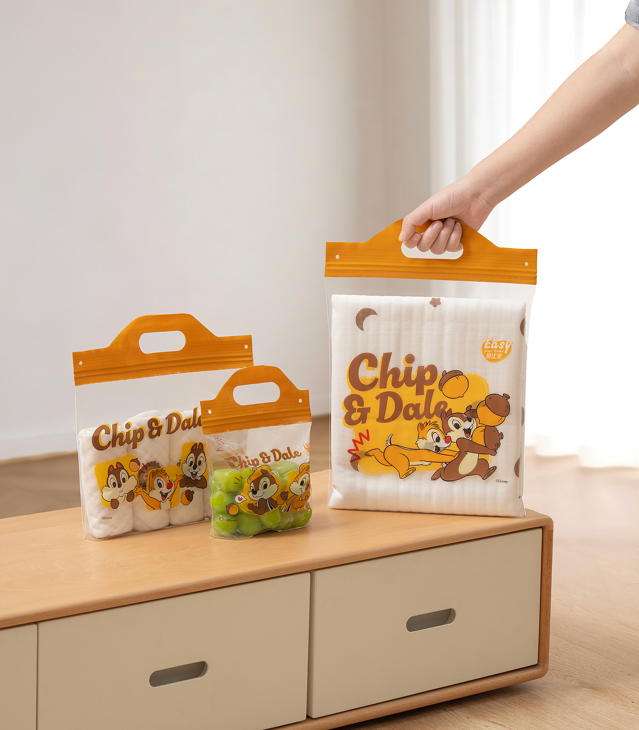 奇奇蒂蒂手提密封袋-【创意拍摄】