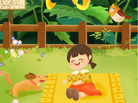 重阳节只有老人过？毛孩和萌娃的菊花约会！