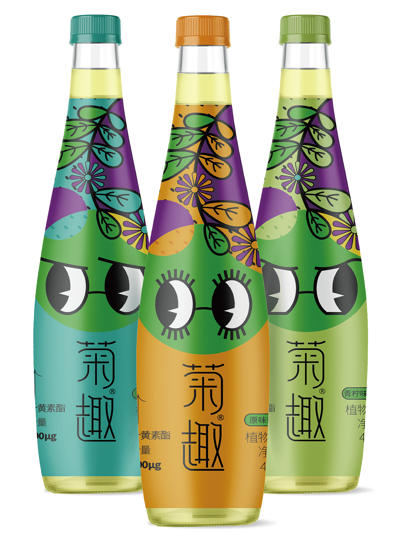 菊花饮品系列产品包装定位