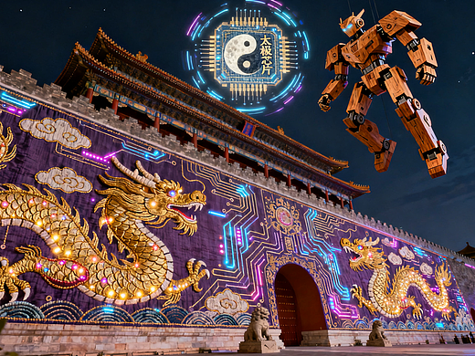 绣雕京华 · 赛博宫卷