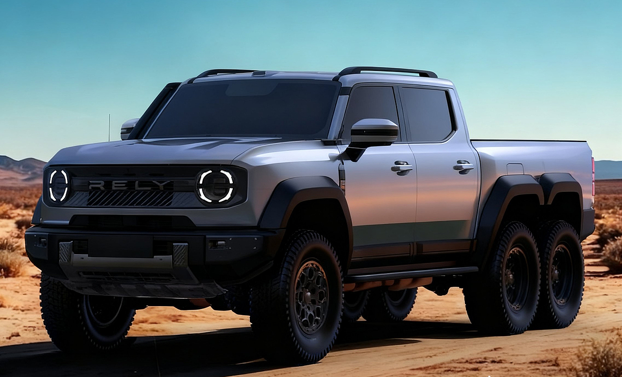 后双胎六轮和三轴六轮