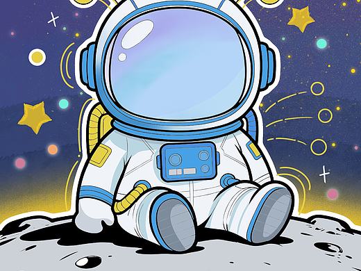 翁翁宇航员设计图