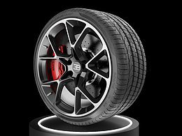 渲染了一张轮胎图