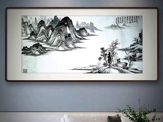 云烟平湖