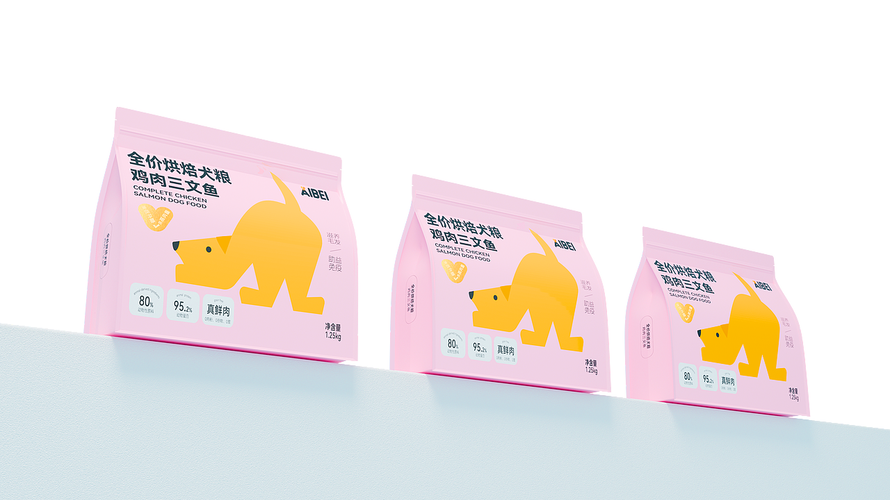 爱倍 宠物粮烘焙系列包装设计（图ZMzk4MDE2MTk2） - 品牌 - 站酷设计师CoreX可瑞可思原创素材 - 站酷ZCOOL