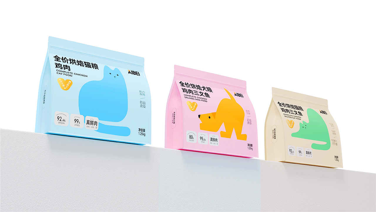 爱倍 宠物粮烘焙系列包装设计（图ZMzk4MDE2Mzk2） - 品牌 - 站酷设计师CoreX可瑞可思原创素材 - 站酷ZCOOL