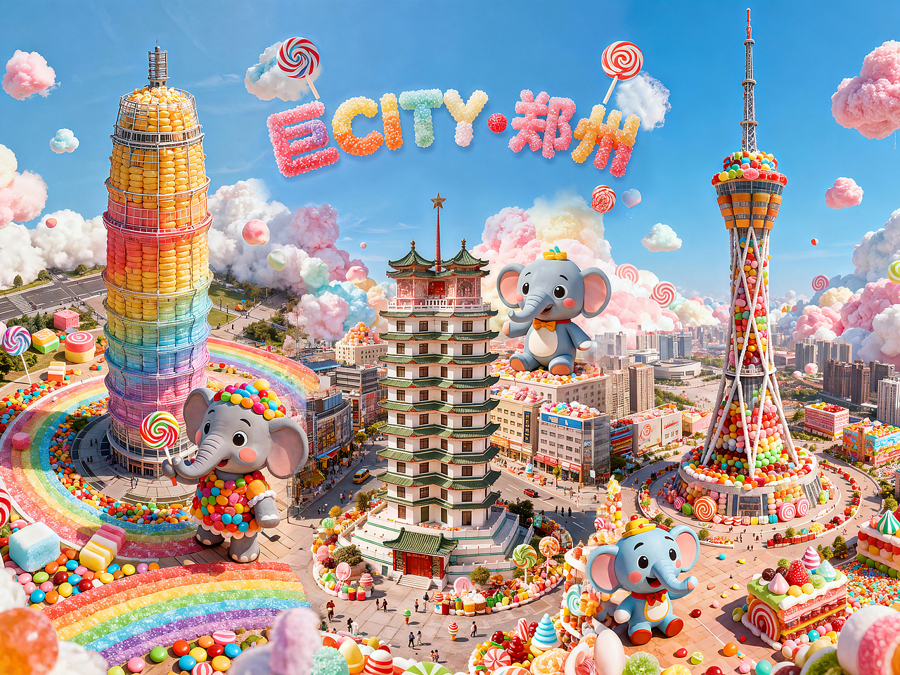 魔法郑州·糖果之城