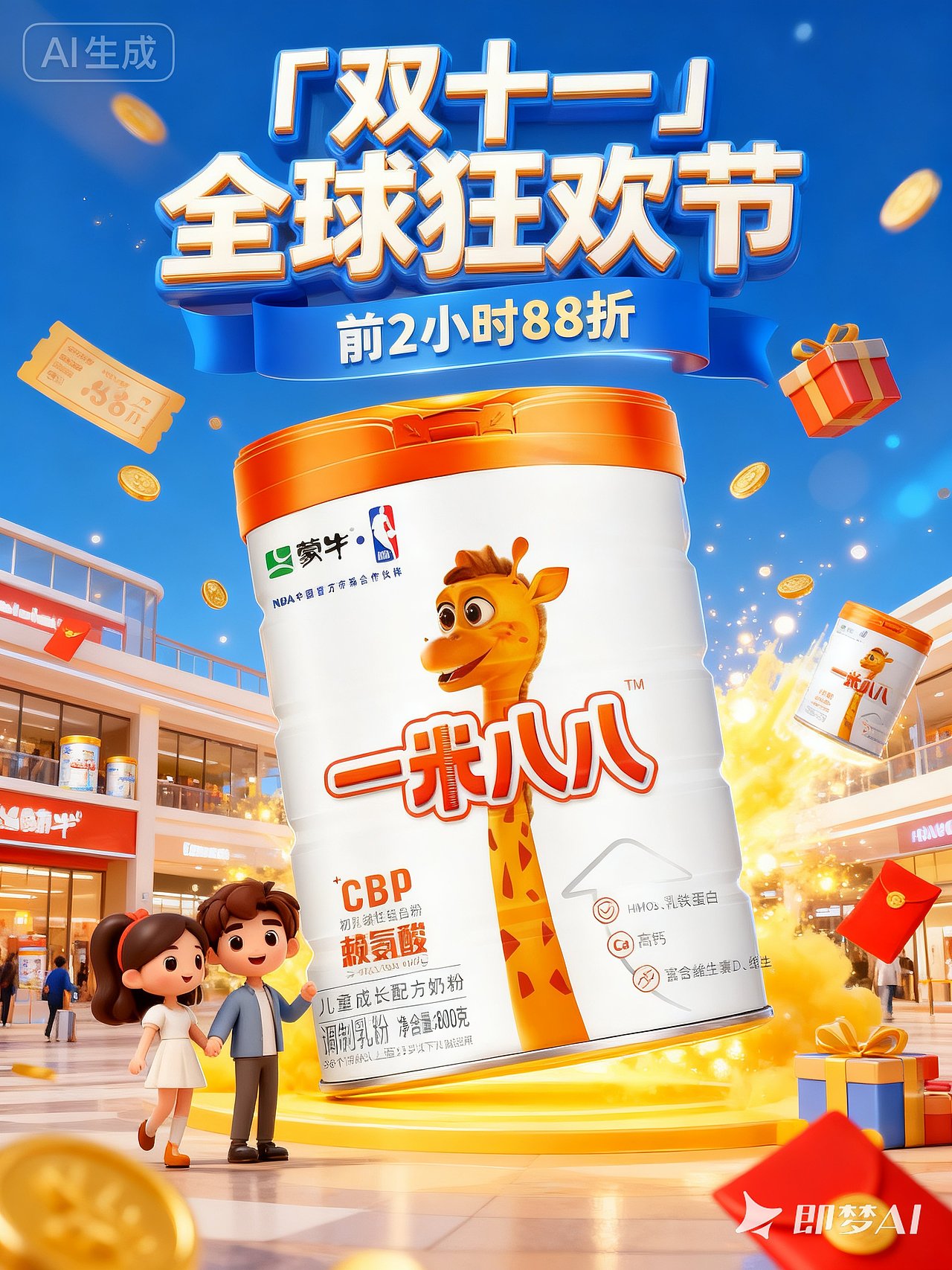 双十一(AI海报2)