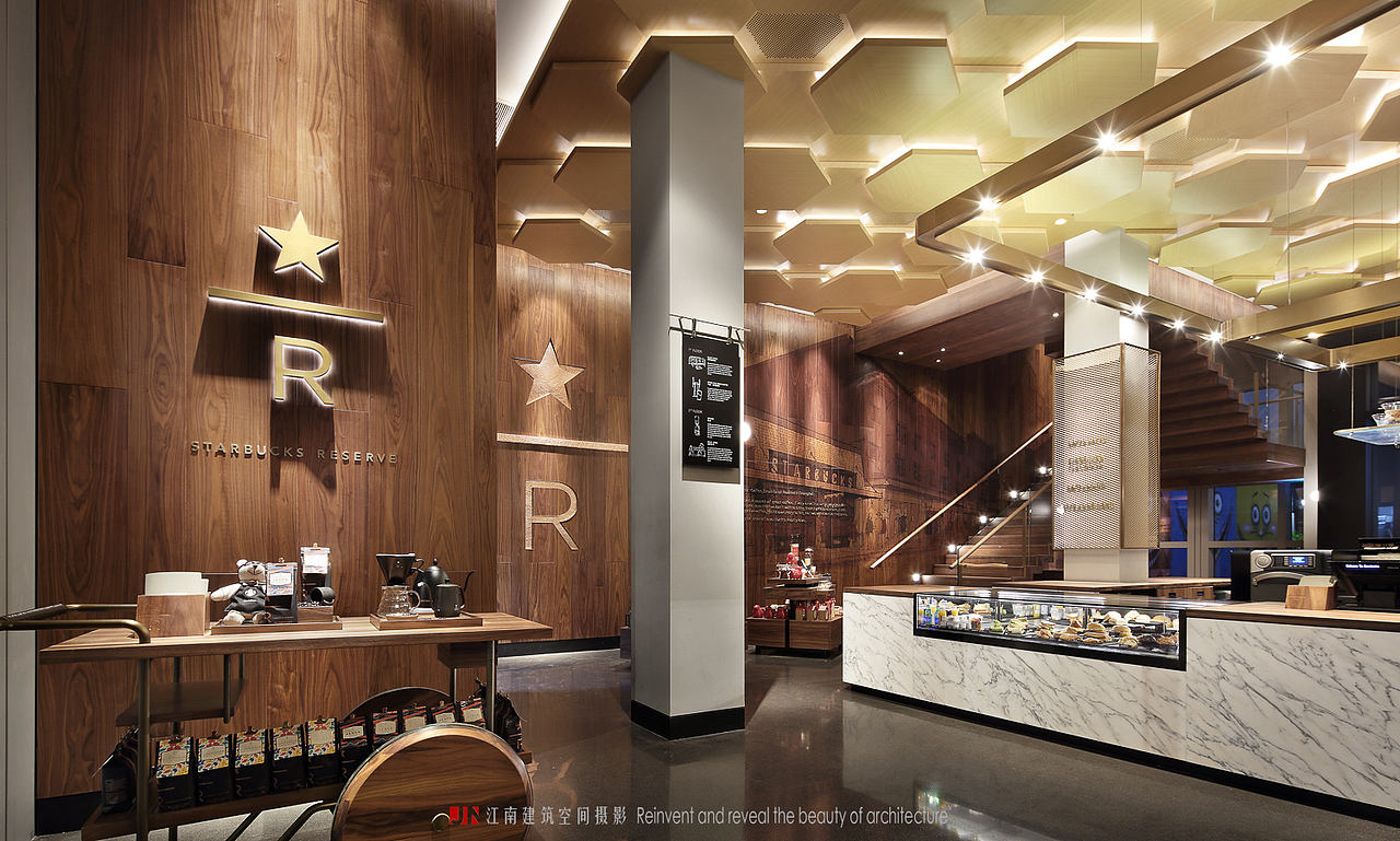 星巴克臻选深圳万象天地店|空间摄影（图ZMzk4MDI0ODI0） - 环境/建筑摄影 - 站酷设计师江南摄影原创素材 - 站酷ZCOOL